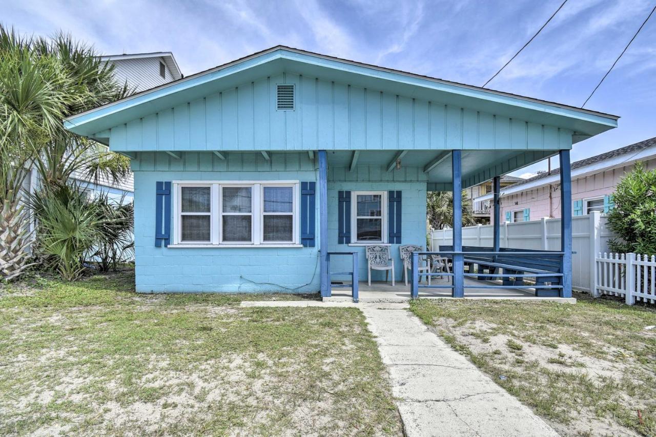 Bright Myrtle Beach Bungalow Steps To The Beach! 外观 照片