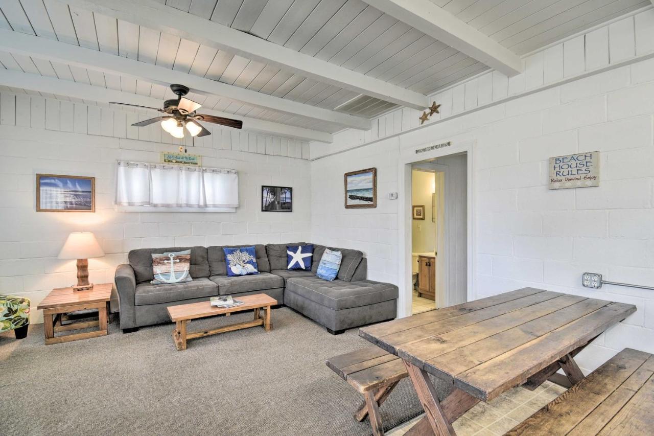 Bright Myrtle Beach Bungalow Steps To The Beach! 外观 照片